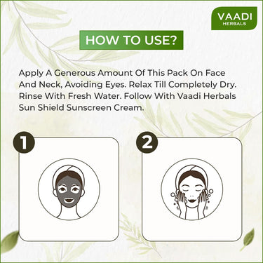 Vaadi Herbals Instaglow Almond and Honey Face Pack, 120g